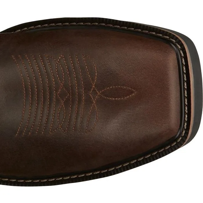 Justin Men's Actuator 11" Composite Toe Western Work Boot -Brown- SE4300