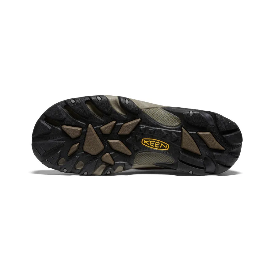 Keen Men's Lansing Chelsea (Steel Toe)  |  Dark Earth/Black
