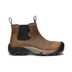 Keen Men's Lansing Chelsea (Steel Toe)  |  Dark Earth/Black