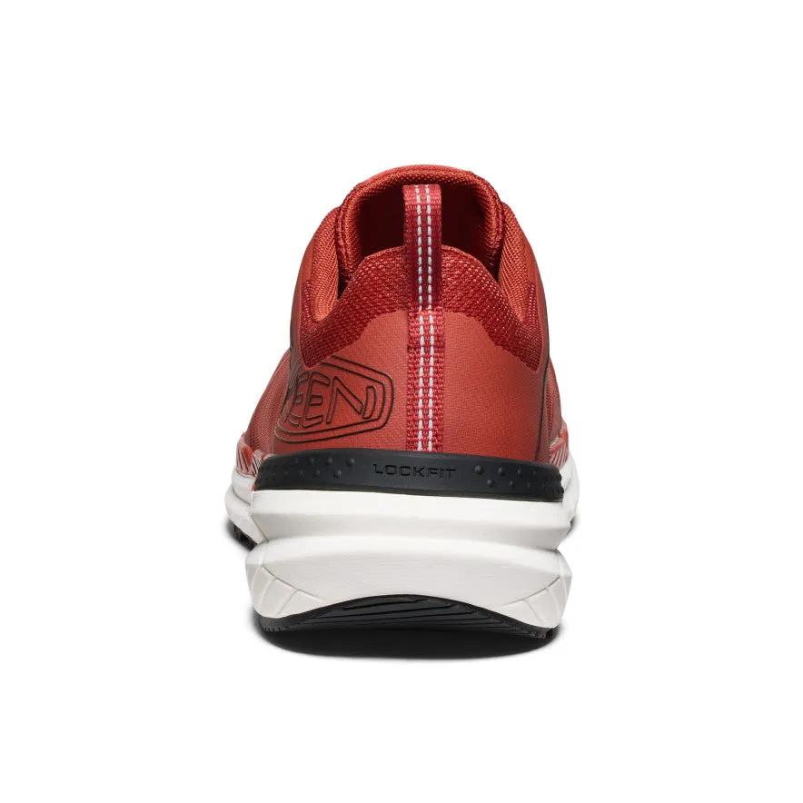 Keen Men's Speedworks Work Sneaker (Carbon Toe)  |  Red Ochre/Black