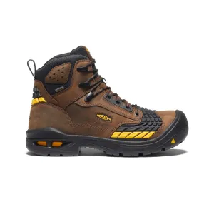 Keen Men's Troy 6" Waterproof Boot (Carbon Toe)  |  Dark Earth/Black