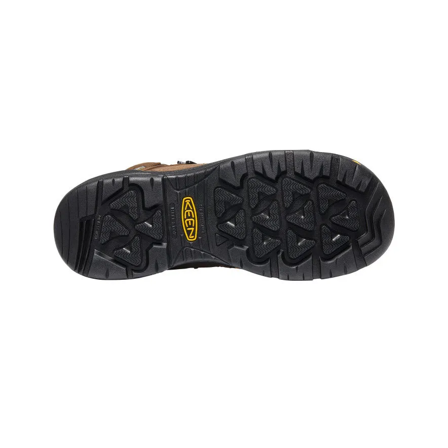 Keen Men's Troy 6" Waterproof Boot (Carbon Toe)  |  Dark Earth/Black