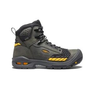 Keen Men's Troy 6" Waterproof Boot (Carbon Toe)  |  Magnet/Black