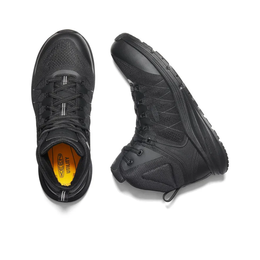 Keen Men's Vista Energy Mid (Carbon Toe)  |  Black/Raven
