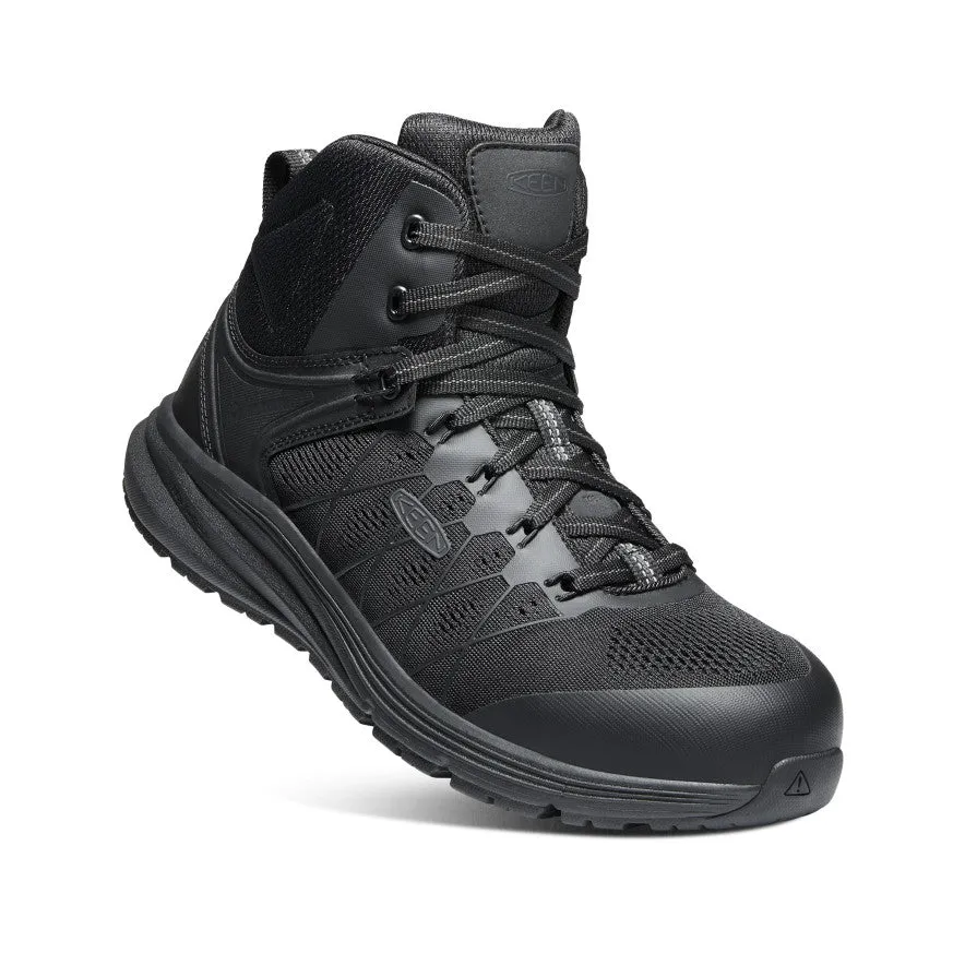 Keen Men's Vista Energy Mid (Carbon Toe)  |  Black/Raven