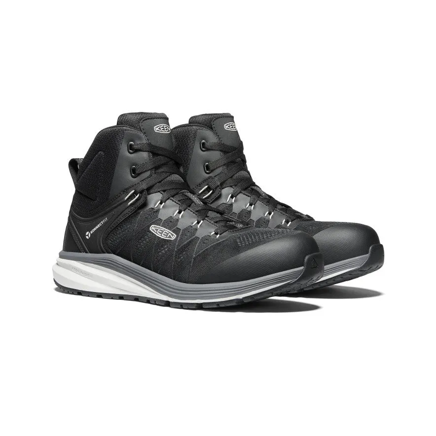 Keen Men's Vista Energy Mid (Carbon Toe)  |  Vapor/Black