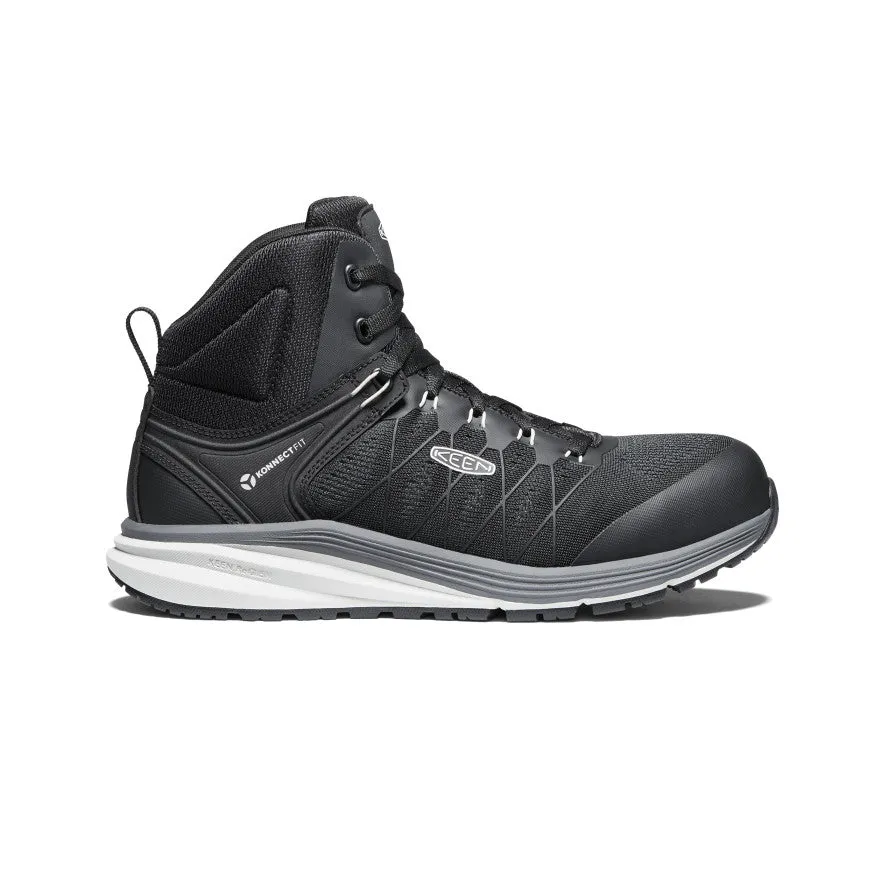 Keen Men's Vista Energy Mid (Carbon Toe)  |  Vapor/Black