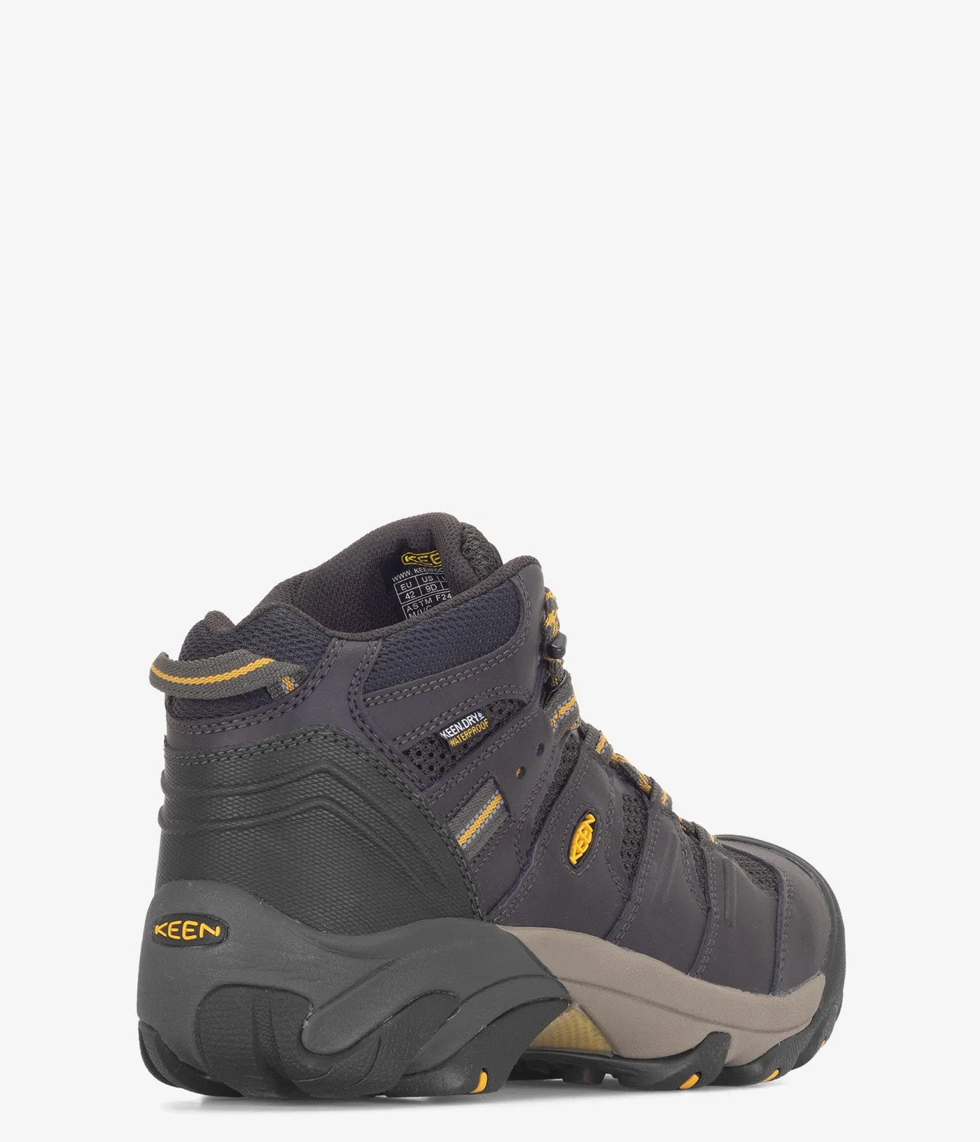 KEEN Utility Lansing Mid Waterproof Safety Toe Hiker Boot - Men