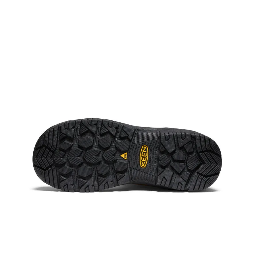 Keen Women's Evanston Pull-On Waterproof Boot (Carbon Toe)  |  Bison/Black