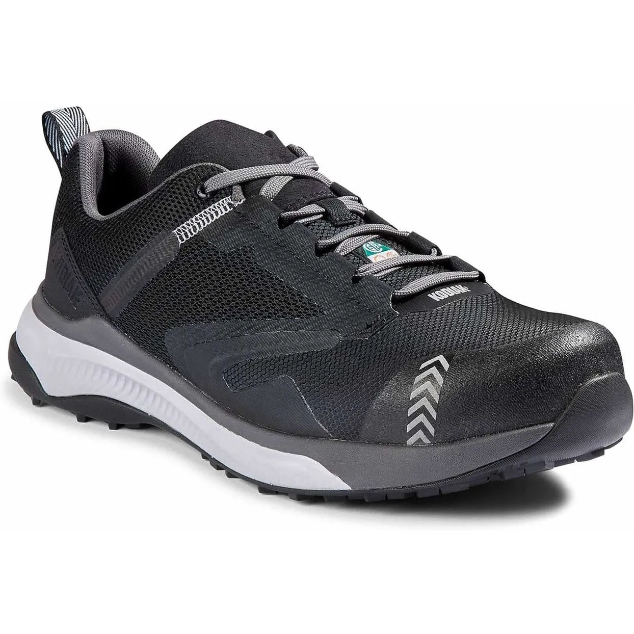 Kodiak Men's Quicktrail Low Composite Toe Athletic Safety Work Shoe -Black- 4TGYBK