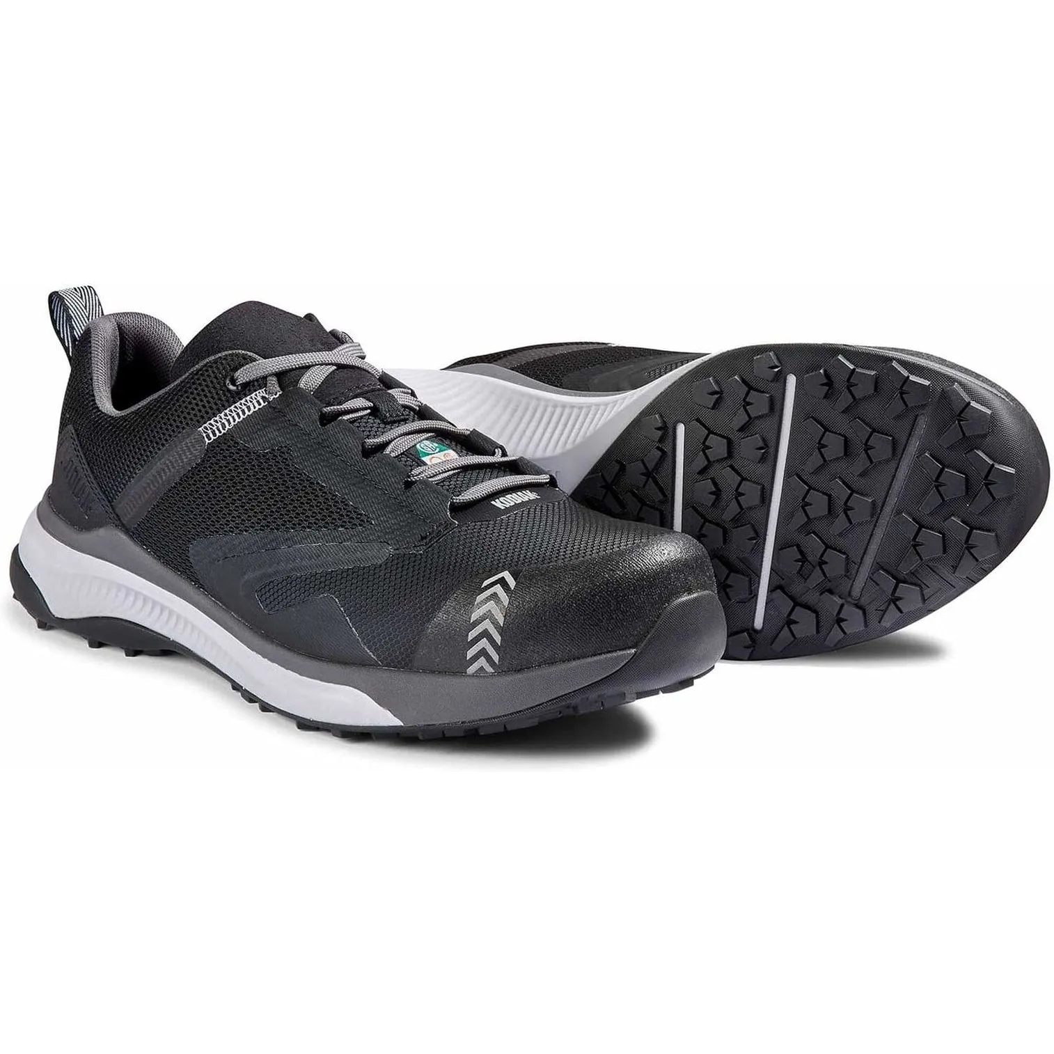Kodiak Men's Quicktrail Low Composite Toe Athletic Safety Work Shoe -Black- 4TGYBK