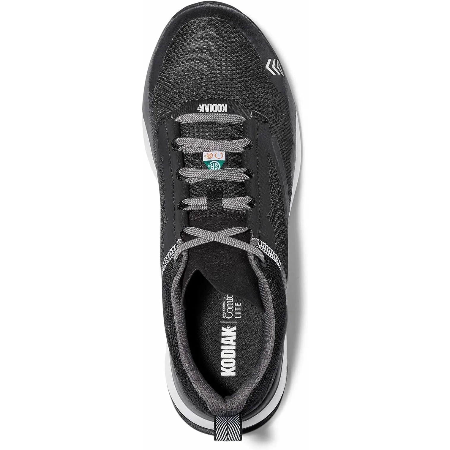 Kodiak Men's Quicktrail Low Composite Toe Athletic Safety Work Shoe -Black- 4TGYBK