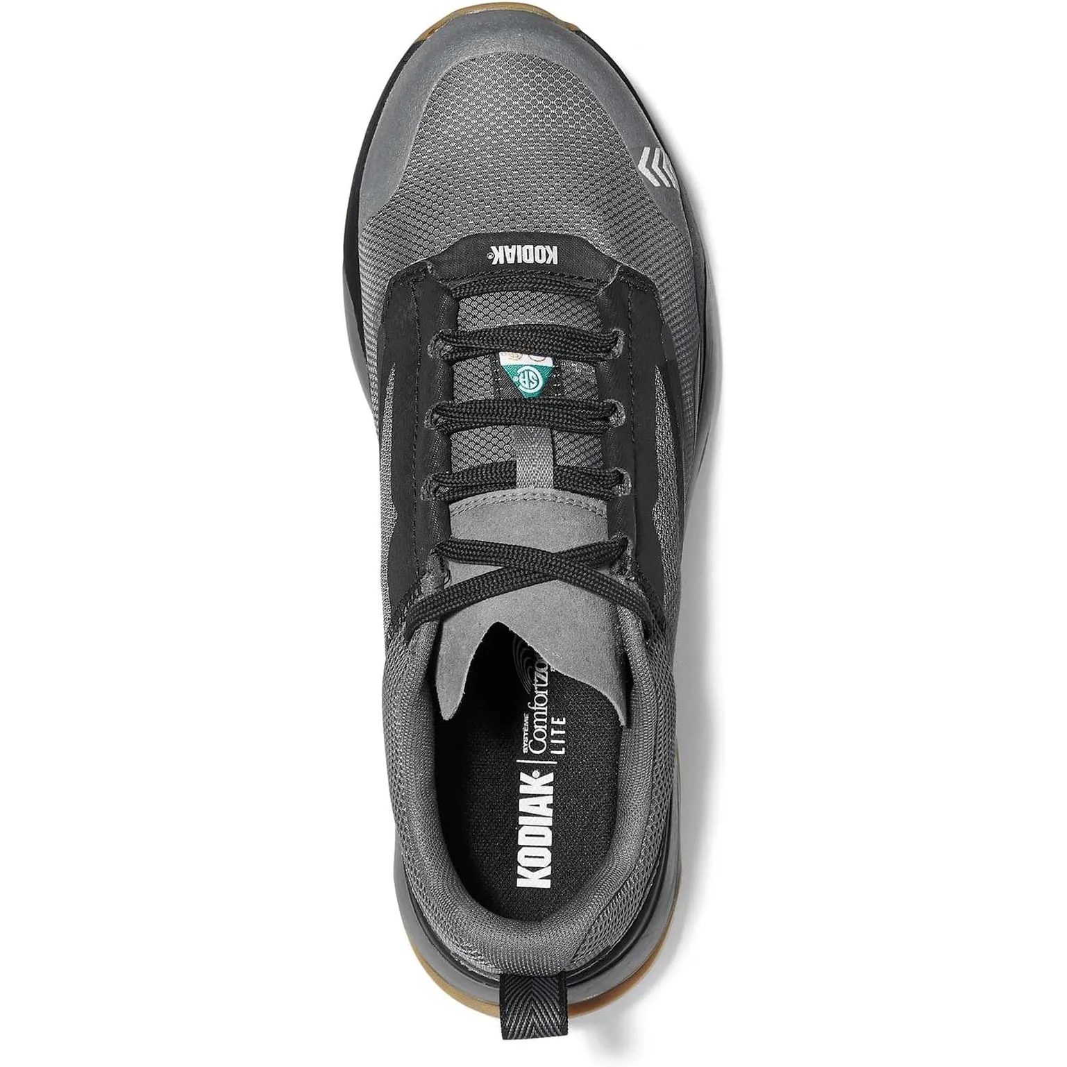 Kodiak Men's Quicktrail Low Composite Toe Athletic Safety Work Shoe -Gray- 4TGYGY