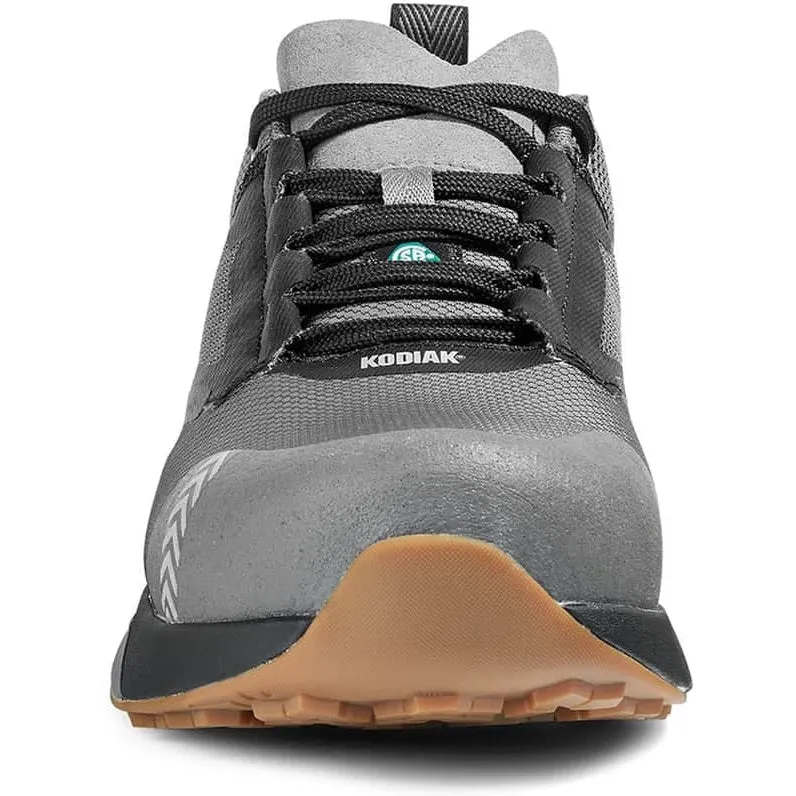 Kodiak Men's Quicktrail Low Composite Toe Athletic Safety Work Shoe -Gray- 4TGYGY
