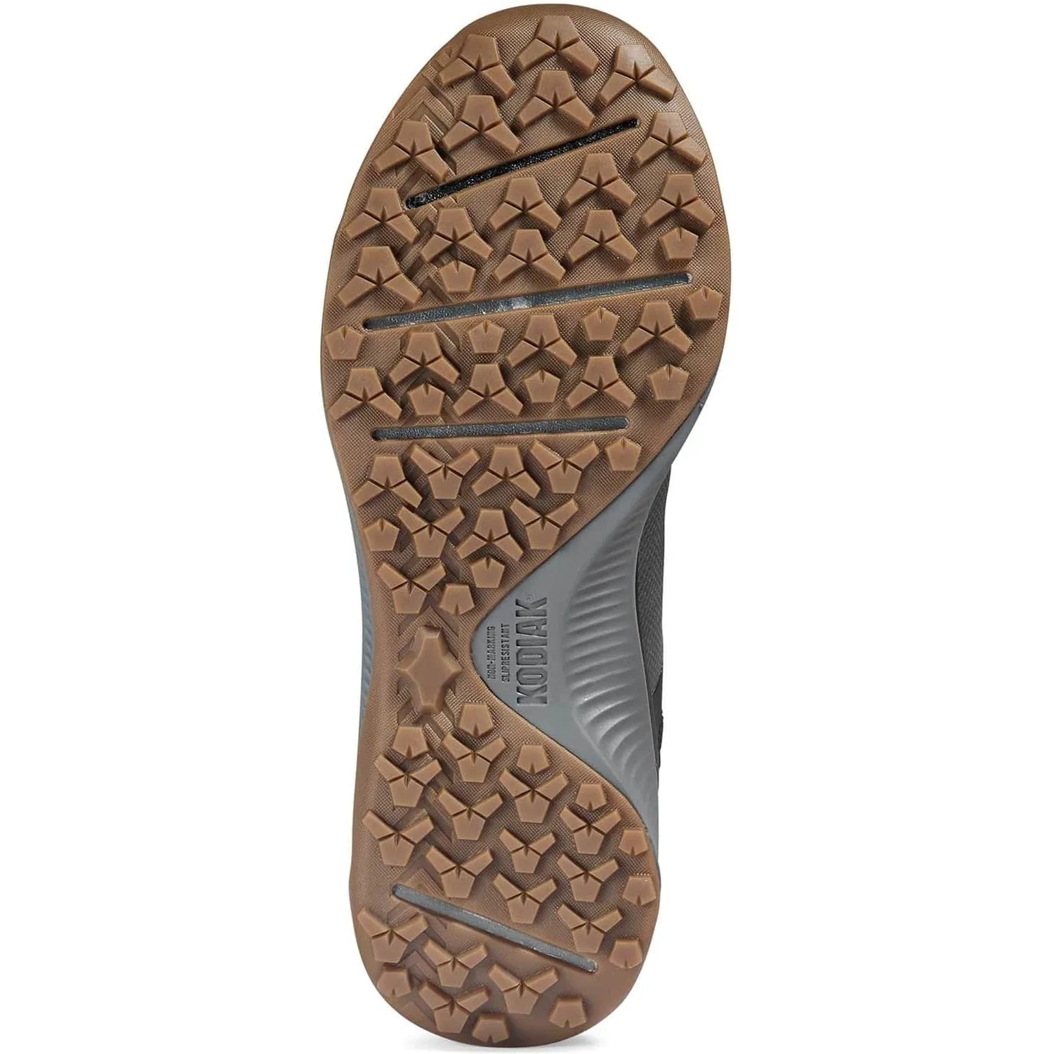 Kodiak Men's Quicktrail Low Composite Toe Athletic Safety Work Shoe -Gray- 4TGYGY