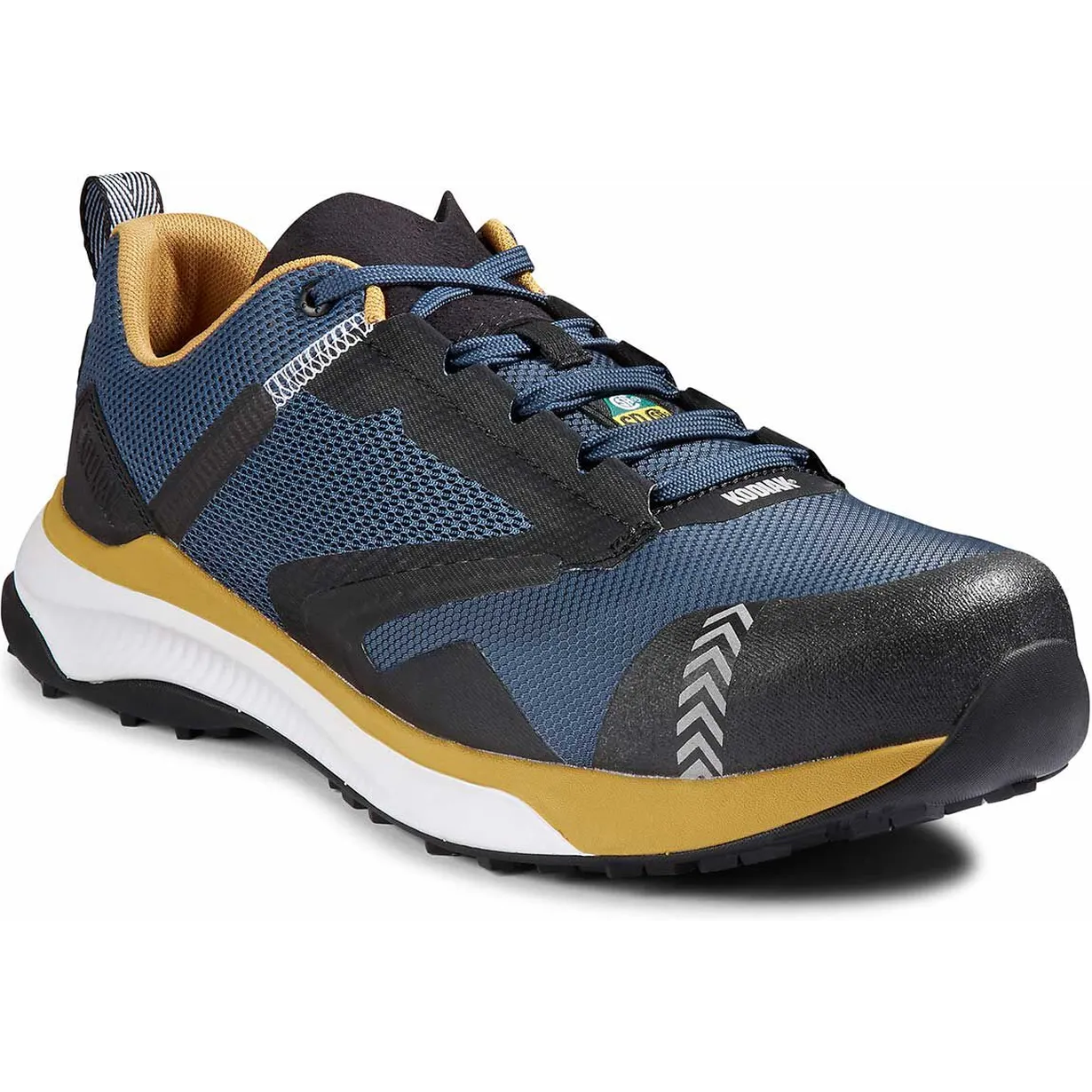 Kodiak Men's Quicktrail Low Composite Toe Athletic Safety Work Shoe -Navy- 4TGZNV