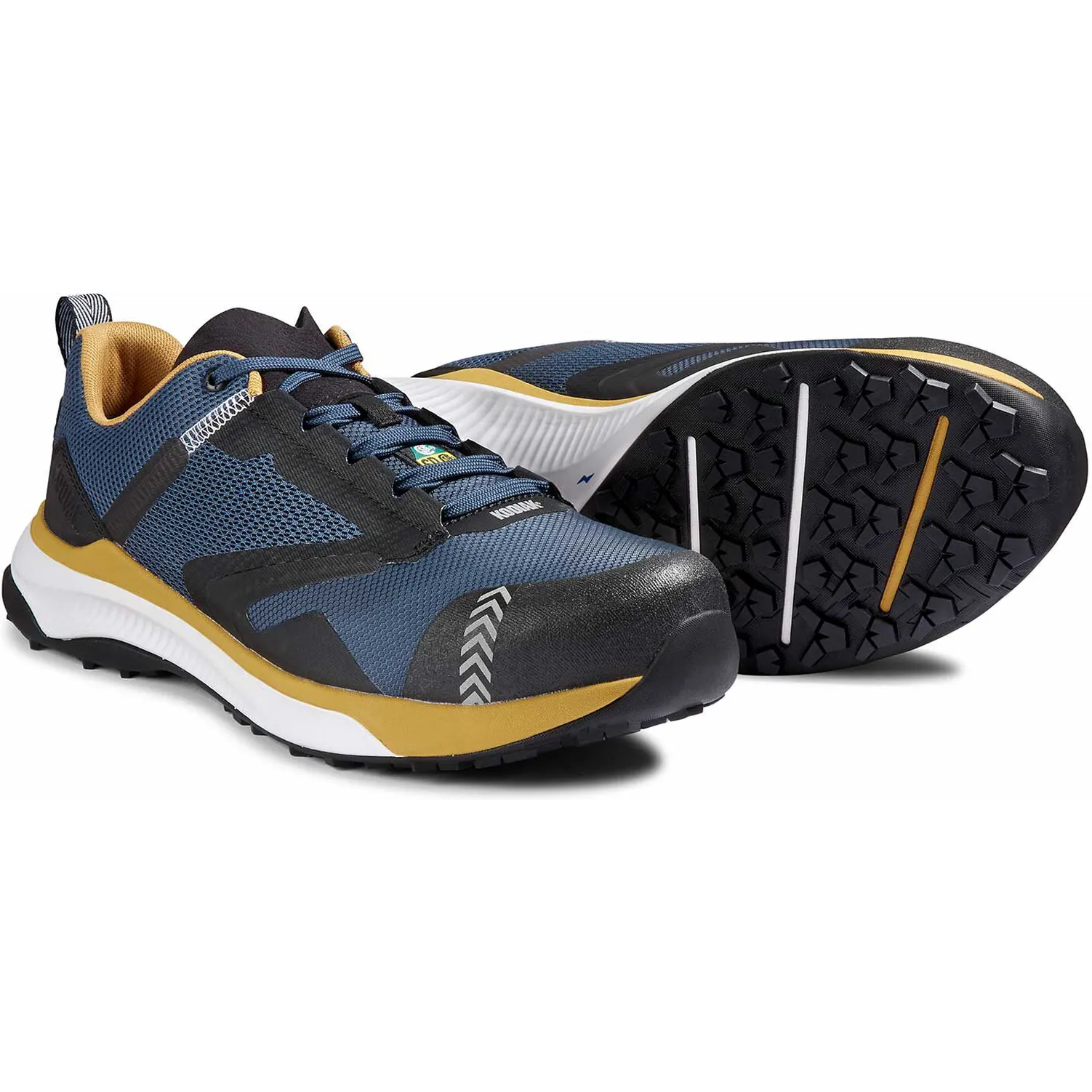 Kodiak Men's Quicktrail Low Composite Toe Athletic Safety Work Shoe -Navy- 4TGZNV