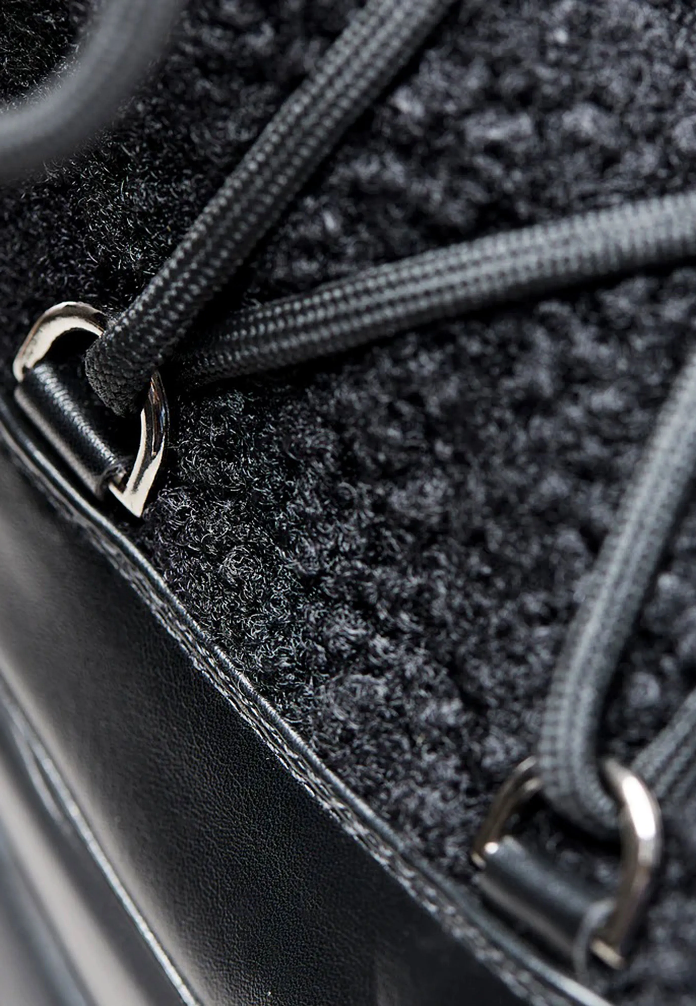 Koi Footwear - Black Fluffy Vilun Black - Girl Shoes