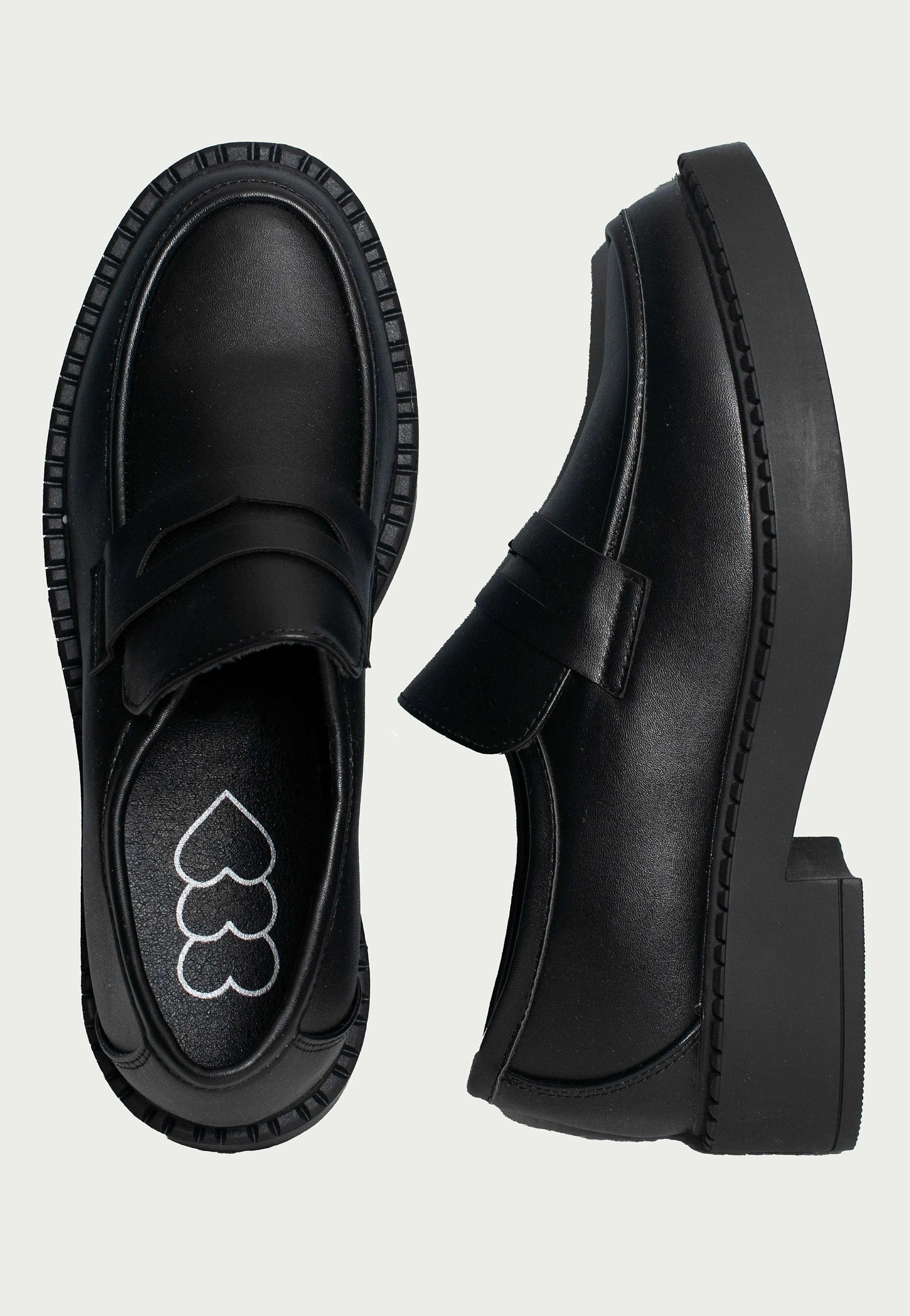 Koi Footwear - Dorado Black Tale Loafers Black - Girl Shoes