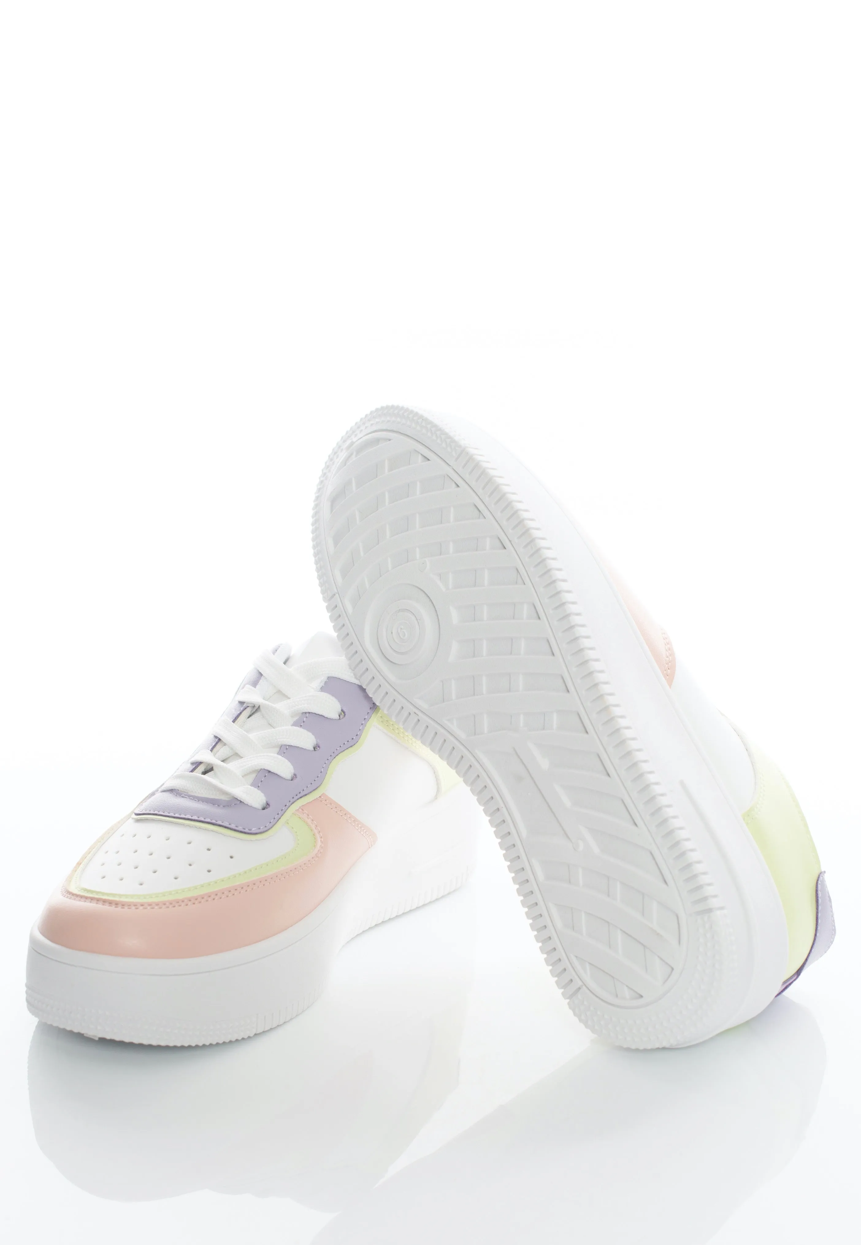 Koi Footwear - Pastel Burst Platform Multi - Girl Shoes