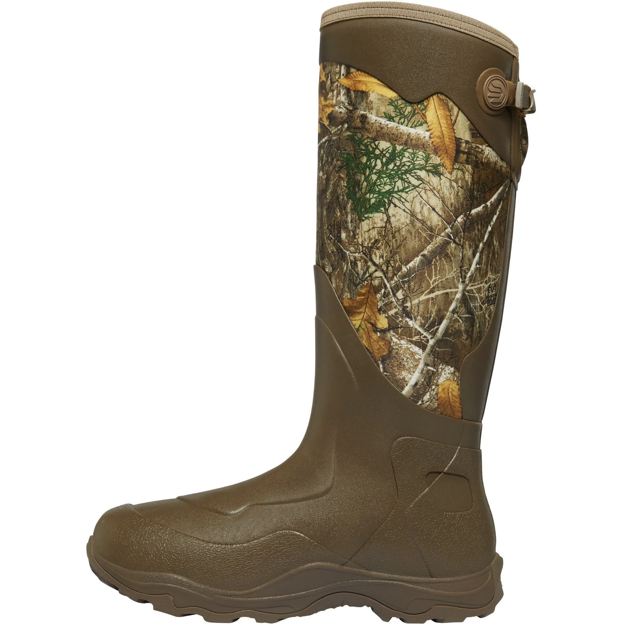 Lacrosse Men's Alpha Agility 17" Soft Toe Waterproof Rubber Hunt Boot Realtree - 339071