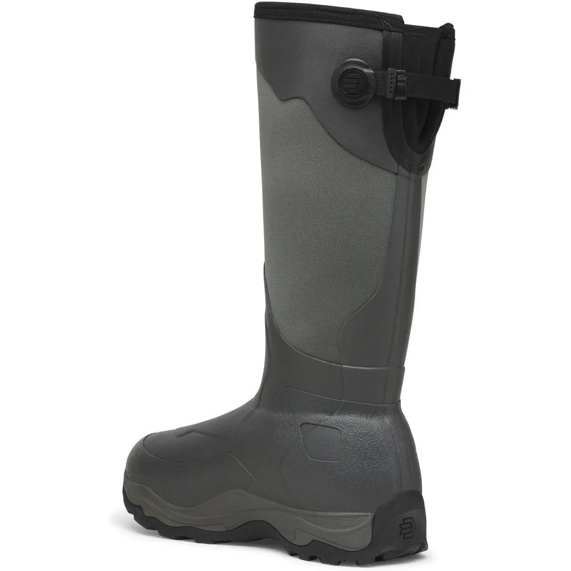 Lacrosse Men's Alpha Agility 17" Waterproof 1200G Hunting Boot- Grey- 302462