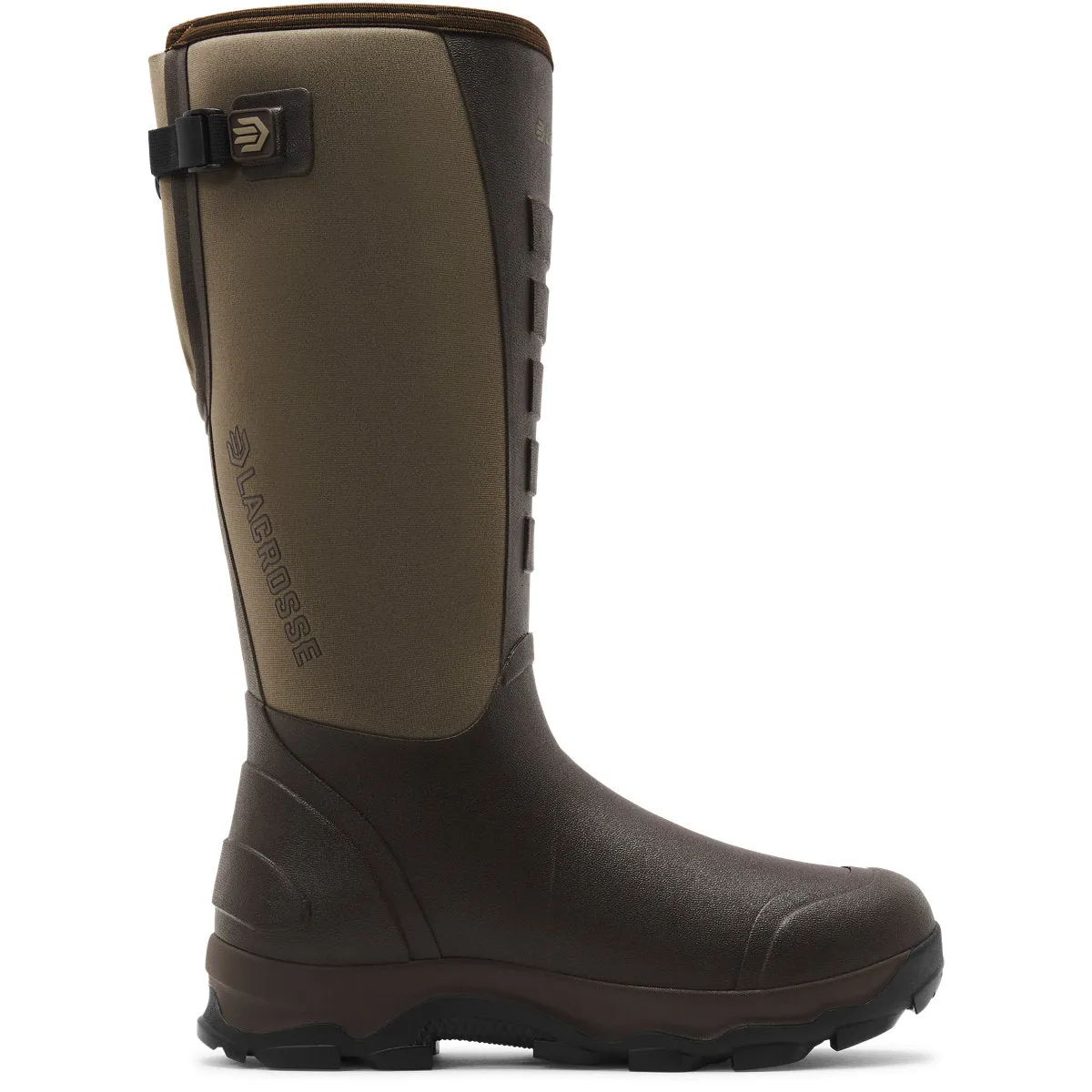 Lacrosse Men's Alpha Lite 16" Plain Toe Waterproof Outdoor Work Boot - Coffee - 628003