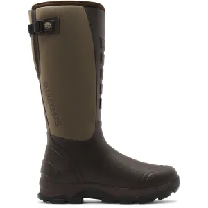Lacrosse Men's Alpha Lite 16" Plain Toe Waterproof Outdoor Work Boot - Coffee - 628003