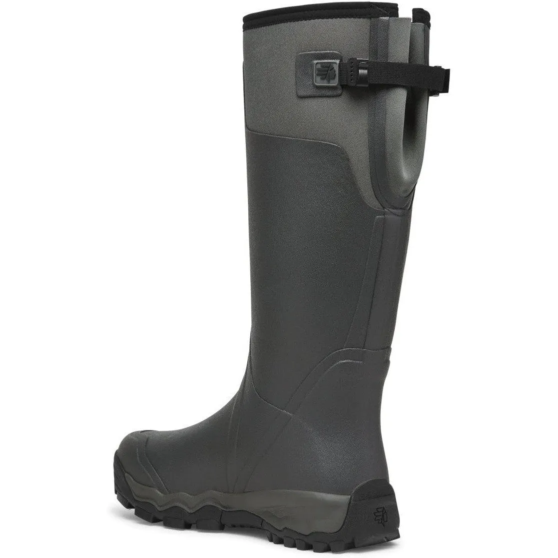 Lacrosse Men's AlphaBurly Pro 18" Waterproof Hunting Boot - Grey - 376084