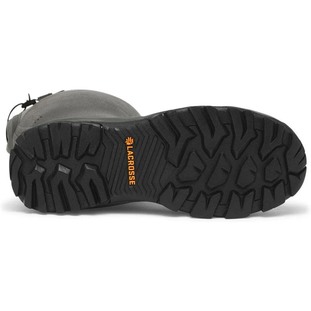 Lacrosse Men's AlphaBurly Pro 18" Waterproof Hunting Boot - Grey - 376084