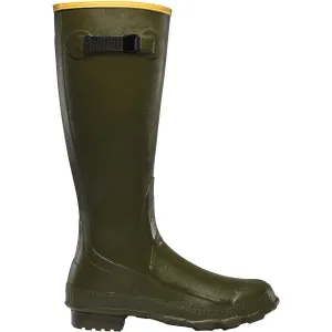 Lacrosse Men's Grange 18" Plain Toe Waterproof Work Boot - Green - 150040