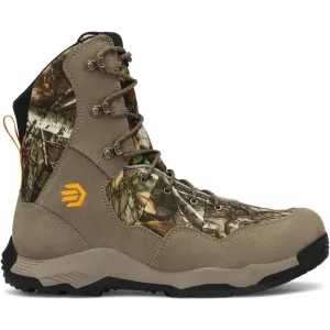 Lacrosse Men's Ridgeback 8" Waterproof 1200G Lace Up Hunting Boot -Brown- 504225