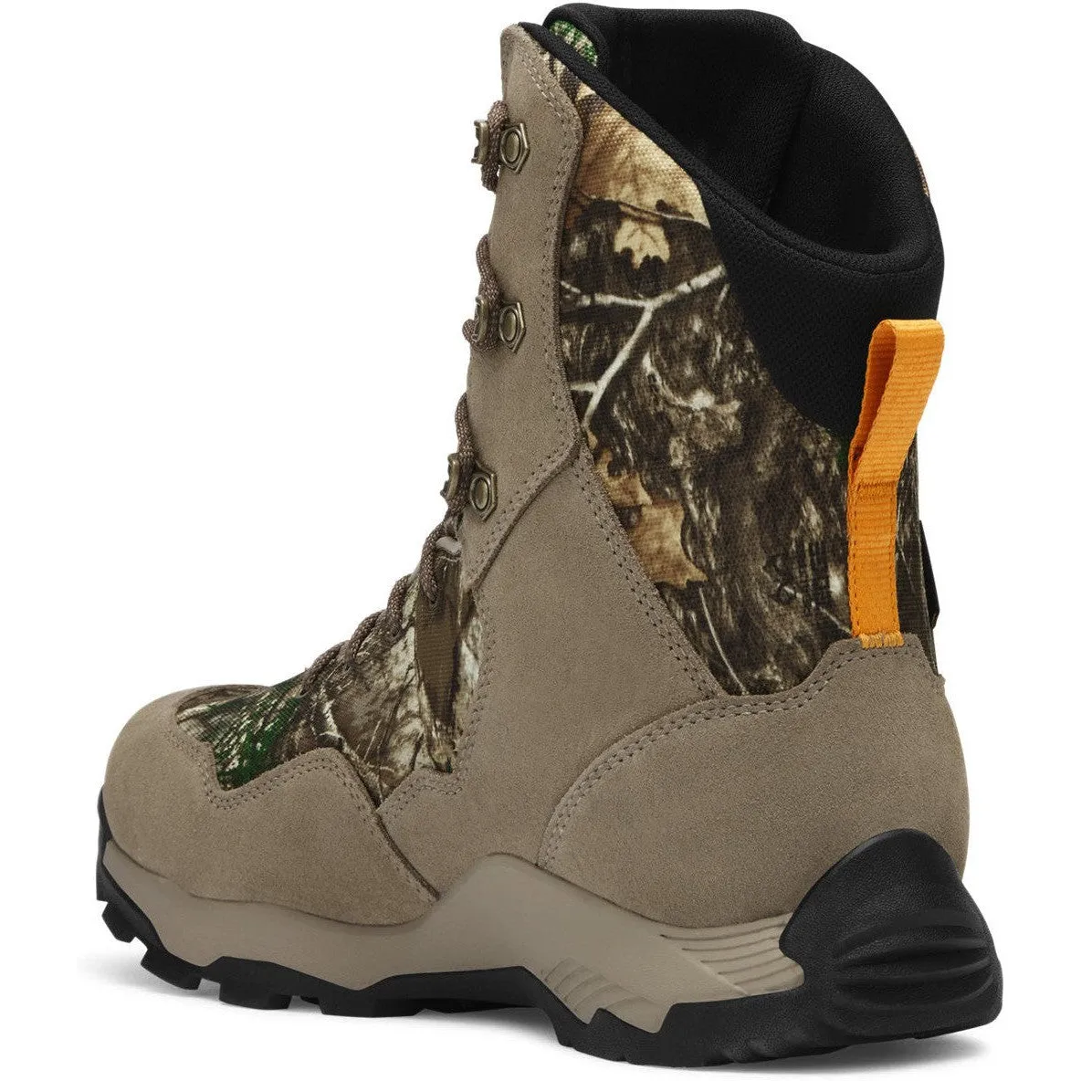 Lacrosse Men's Ridgeback 8" Waterproof 1200G Lace Up Hunting Boot -Brown- 504225