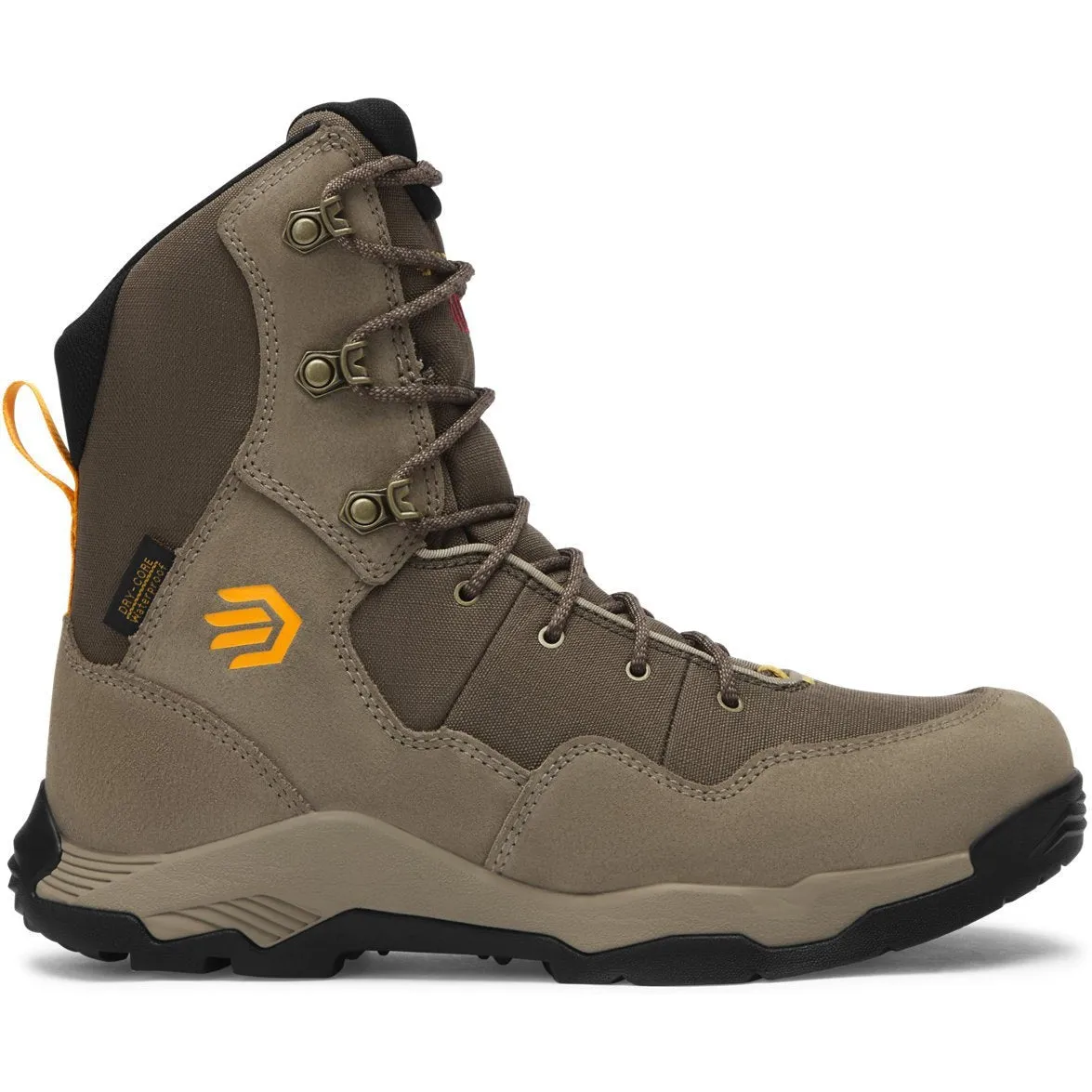 Lacrosse Men's Ridgeback 8" Waterproof 400G Lace Up Hunting Boot -Brown- 504223