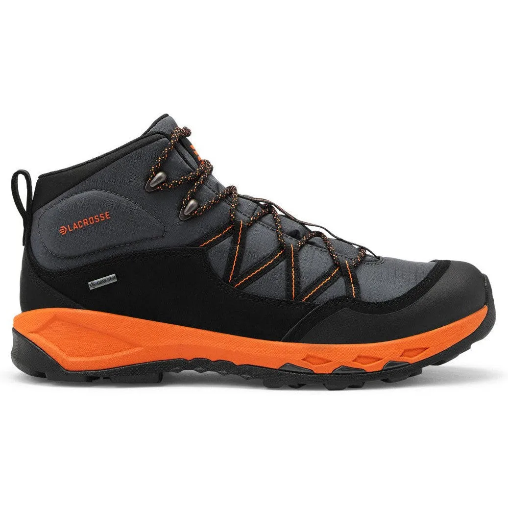 Lacrosse Men's San Juan Mid GORE-TEX® 4" Waterproof Hunt Boot -Gunmetal- 535812