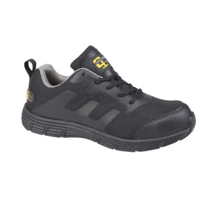 M080A Mens Safety Trainers Black