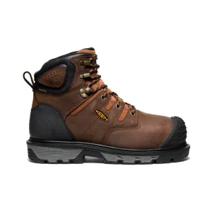 Men's Camden 6" Waterproof Boot INT MET (Carbon Toe)  |  Leather Brown/Black KEEN