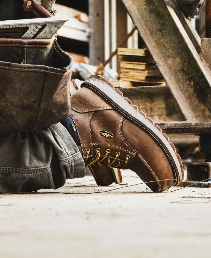 Men's Cincinnati 6" Waterproof Boot (Carbon Toe)  |  Belgian/Sandshell KEEN