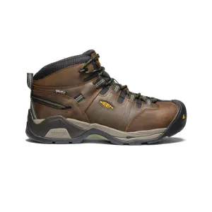 Men's Detroit XT Waterproof Boot (Steel Toe)  |  Cascade Brown/Bronze Green KEEN