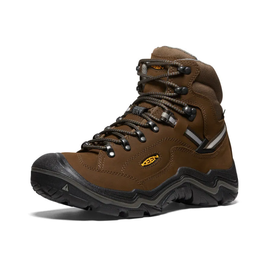 Men's Durand II Waterproof Boot Wide  |  Cascade Brown/Gargoyle KEEN