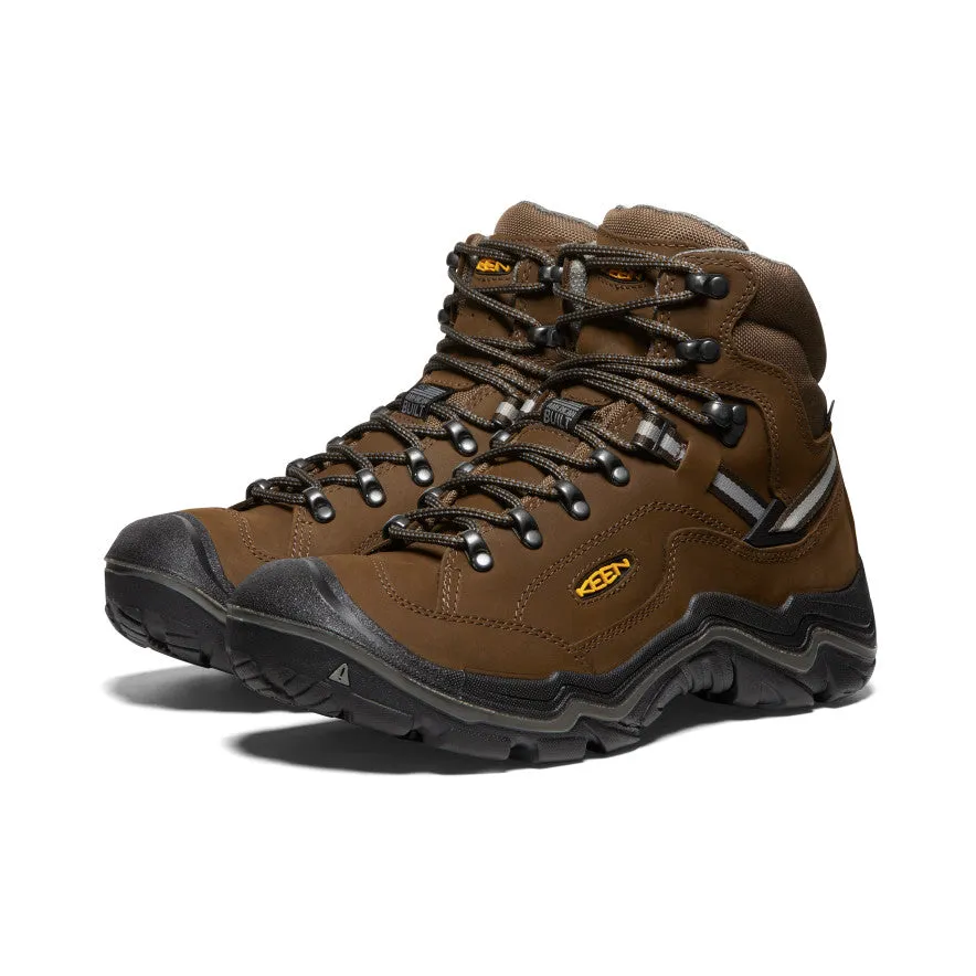Men's Durand II Waterproof Boot Wide  |  Cascade Brown/Gargoyle KEEN