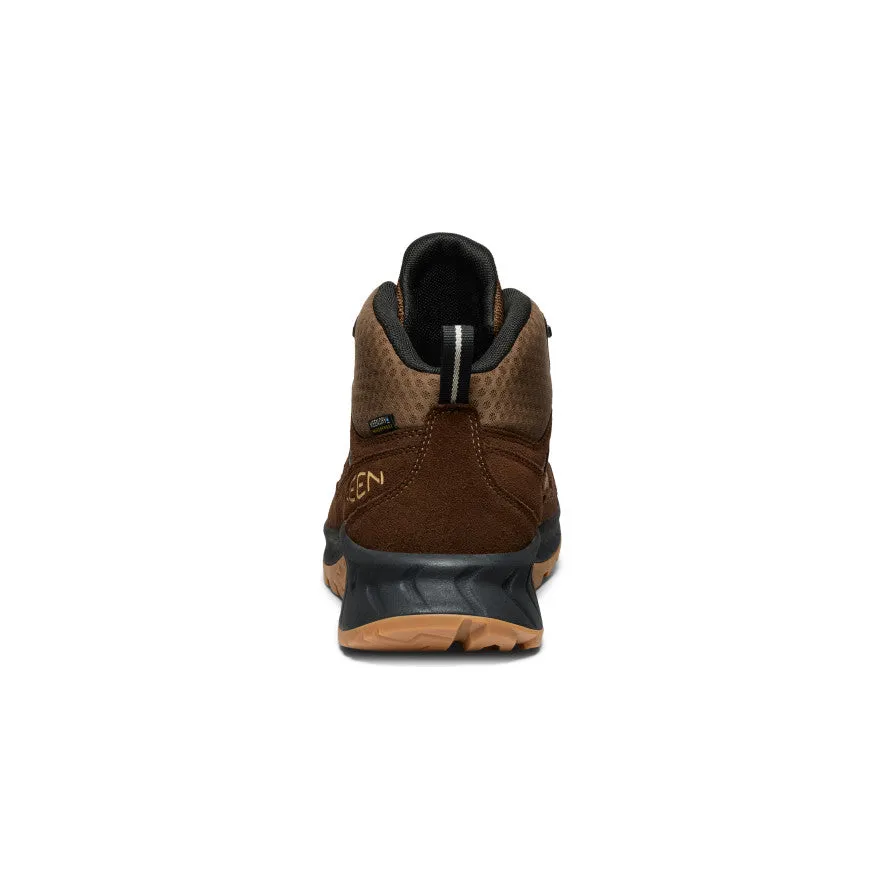 Men's Hightrail Waterproof Hiking Boot  |  Dark Earth/Oak Buff KEEN