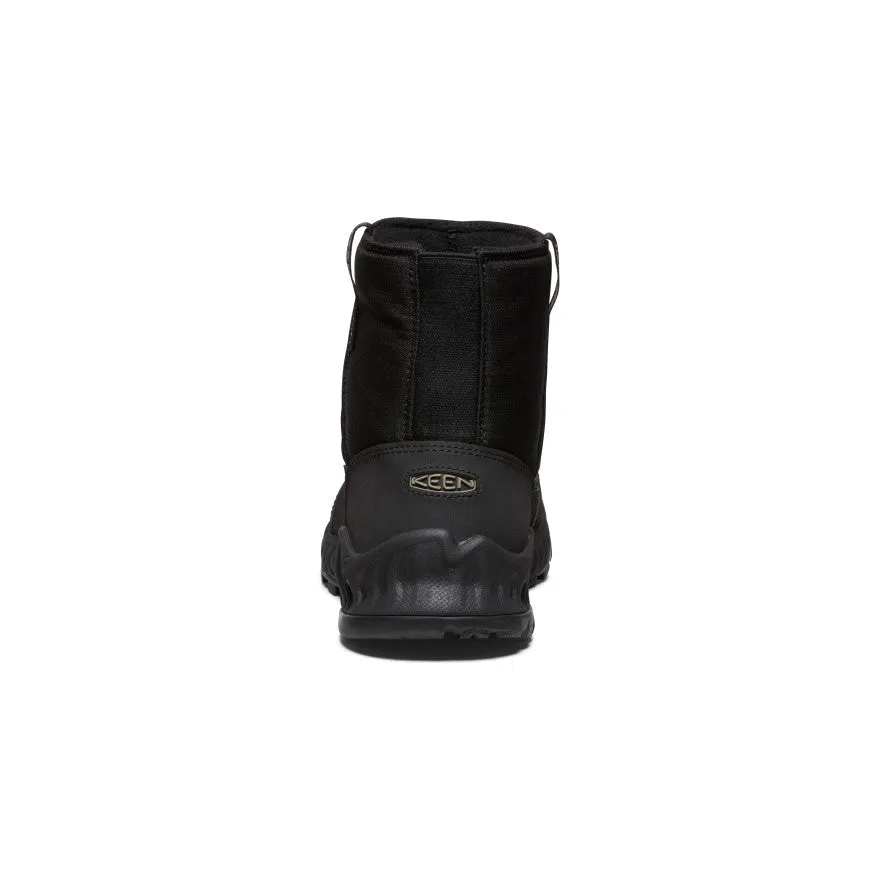 Men's Hood NXIS Waterproof Winter Pull-On  |  Black/Black KEEN
