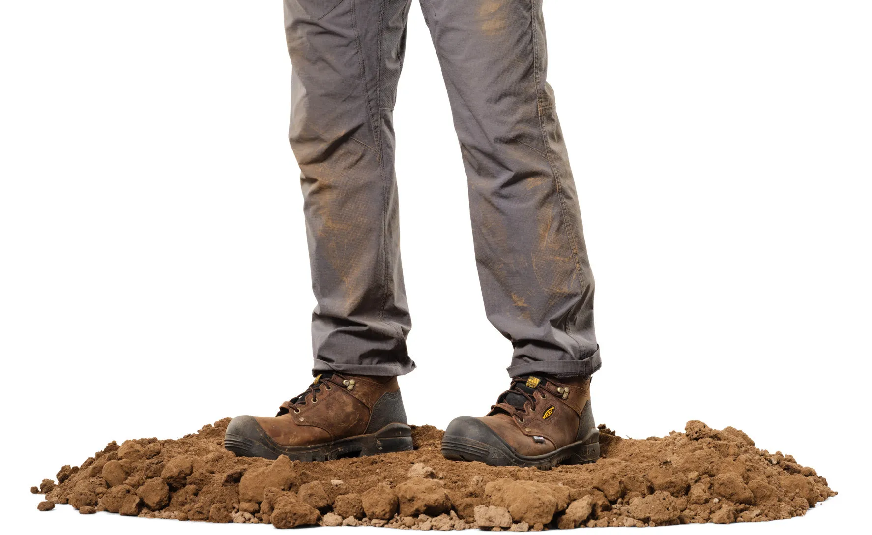 Men's Independence 6" Waterproof Boot (Carbon Toe)  |  Dark Earth/Black KEEN