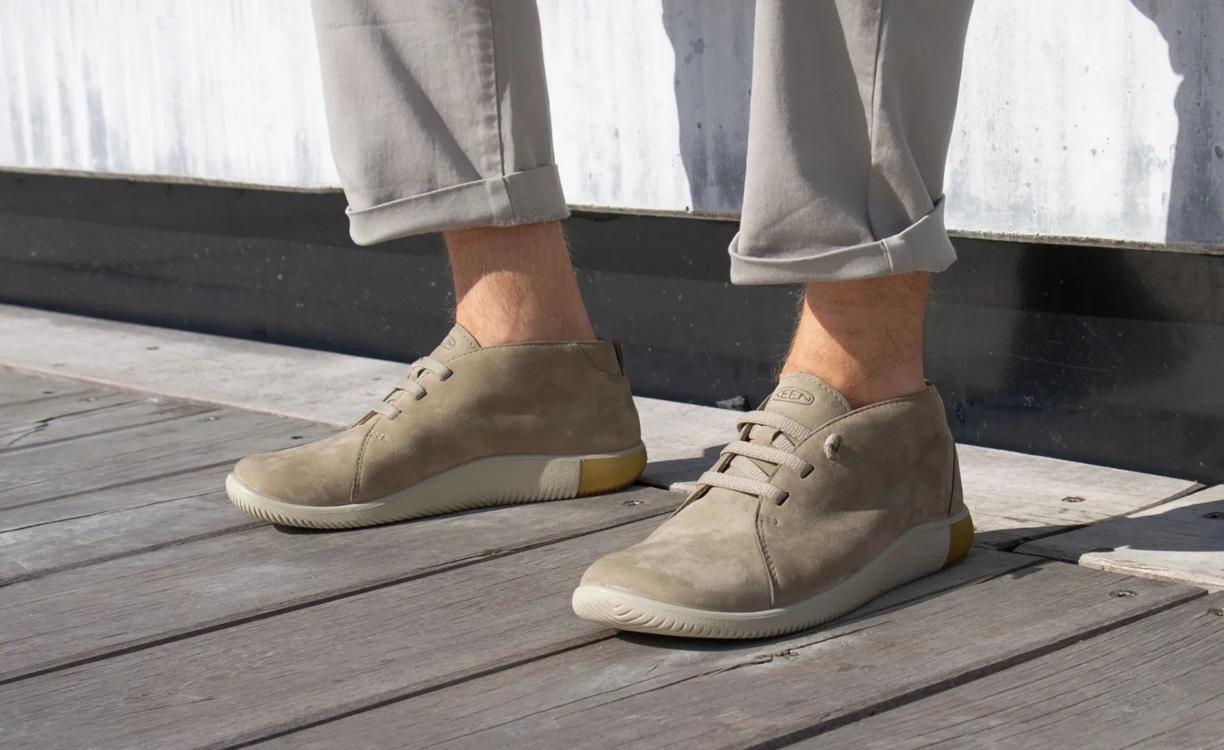 Men's KNX Chukka  |  Black/Black KEEN