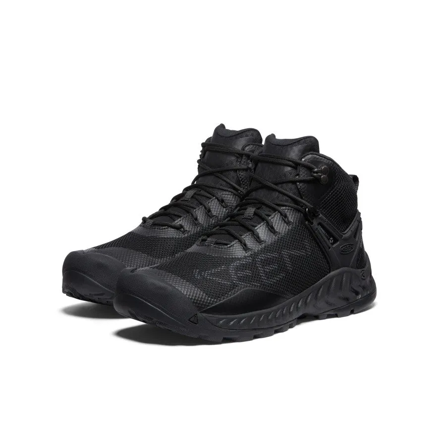 Men's NXIS EVO Waterproof Boot  |  Triple Black KEEN
