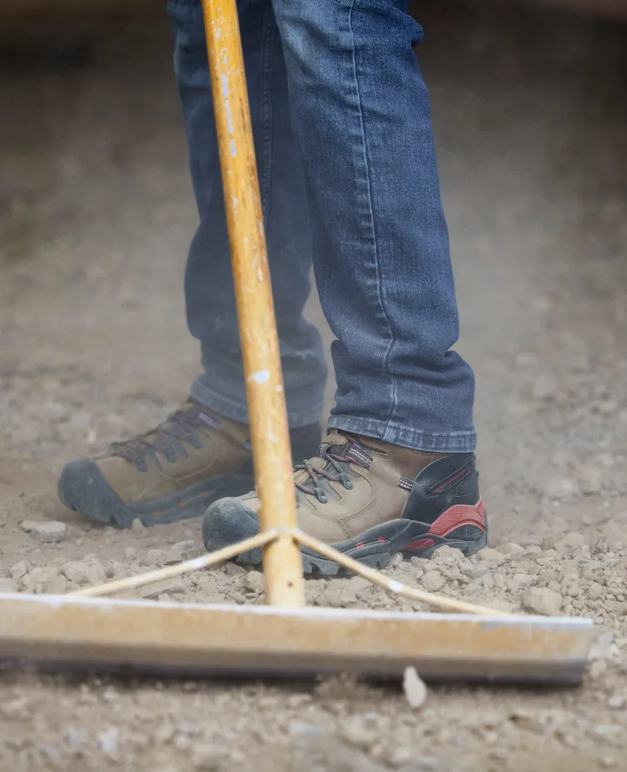 Men's Pittsburgh 6" Waterproof Boot (Steel Toe)  |  Bison KEEN