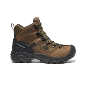 Men's Pittsburgh Energy 6" Waterproof Boot (Carbon Toe)  |  Cascade Brown/Greener Pastures KEEN