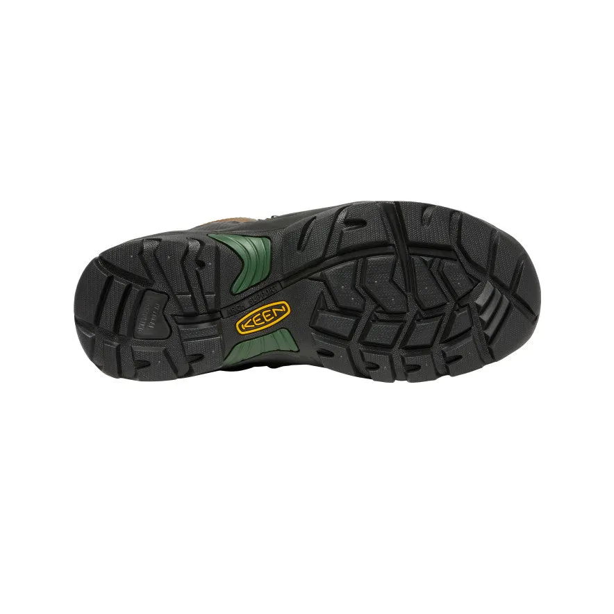 Men's Pittsburgh Energy 6" Waterproof Boot (Carbon Toe)  |  Cascade Brown/Greener Pastures KEEN