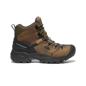 Men's Pittsburgh Energy 6" Waterproof Boot (Soft Toe)  |  Cascade Brown/Greener Pastures KEEN